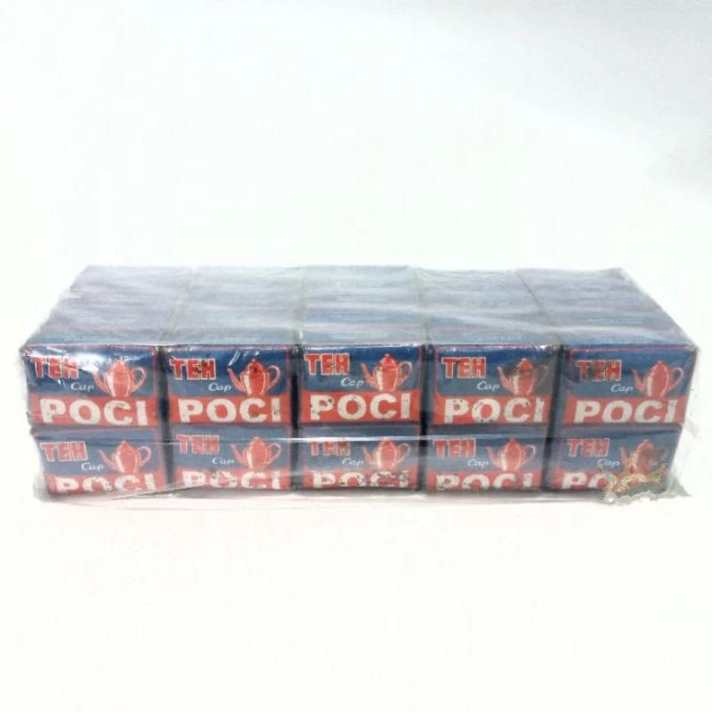 

TEH POCI BIRU 9Gr (1SLOP: 50pcs) / Teh Seduh Cap Poci / Teh Poci Biru Asli Tegal Slawi / Teh Poci Biru / Teh Tubruk / Teh Kepyur/Teh Seduh Wangi / Jasmine Hijau/Teh Melati/Oleh Oleh Tegal Slawi /Teh Tubruk Khas Tegal Slawi / Teh Solo/Poci Biru Tegal Slawi