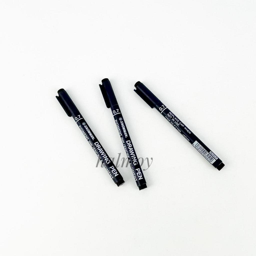 

DRAWING PEN SNOWMAN 700 FT 700 BLACK / HITAM 0.7