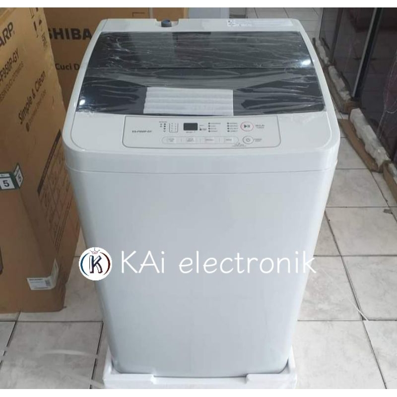 mesin cuci sharp ES-F950P-GY 7,5kg otomatis