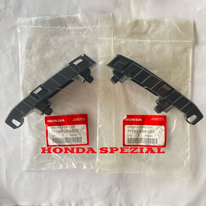 Bracket Spacer Bumper Depan Jazz GD3 IDSI VTEC 2003 2004 2005 2006 2007 2008 ORIGINAL