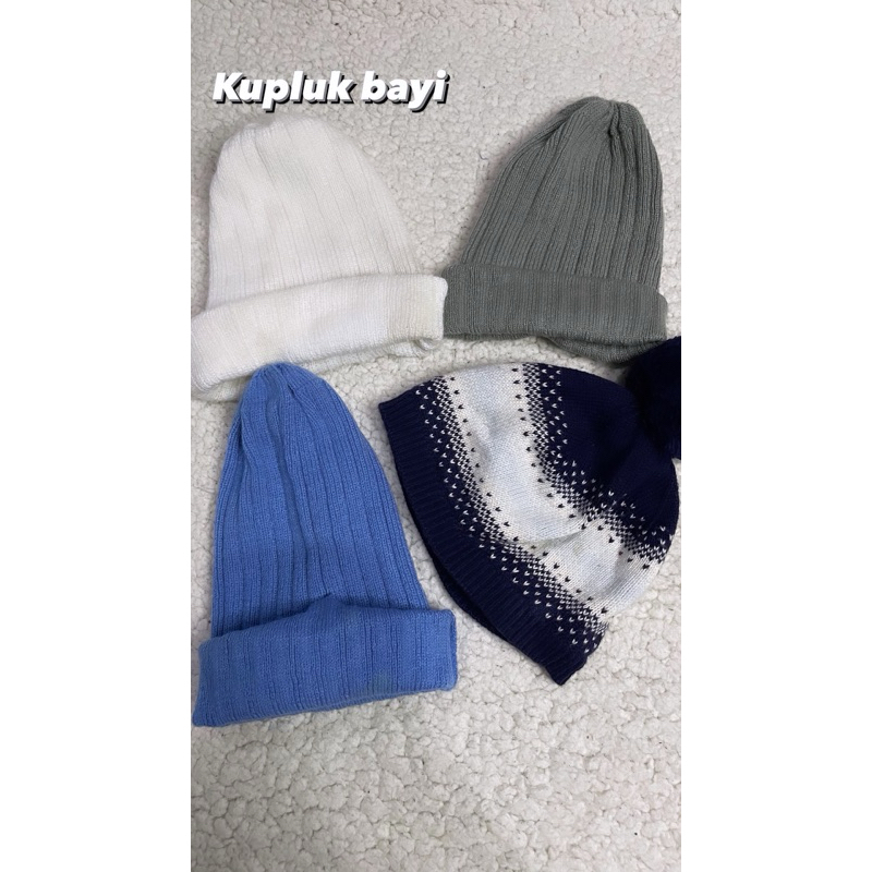 topi bayi preloved