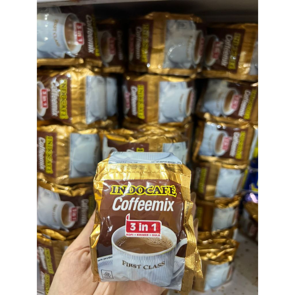 

Indocafe Coffee Mix Kopi Instan 20gr 1 Renceng isi 10 sct