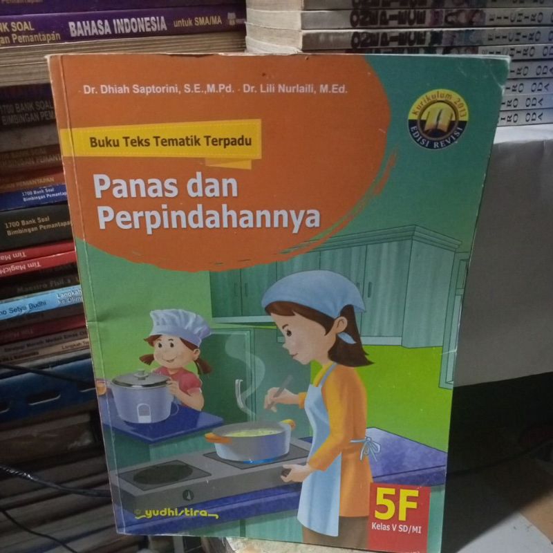 BUKU TEKS TEMATIK TERPADU UNTUK SD KELAS 5 TEMA 5F REVISI K13 PENERBIT YUDISTIRA