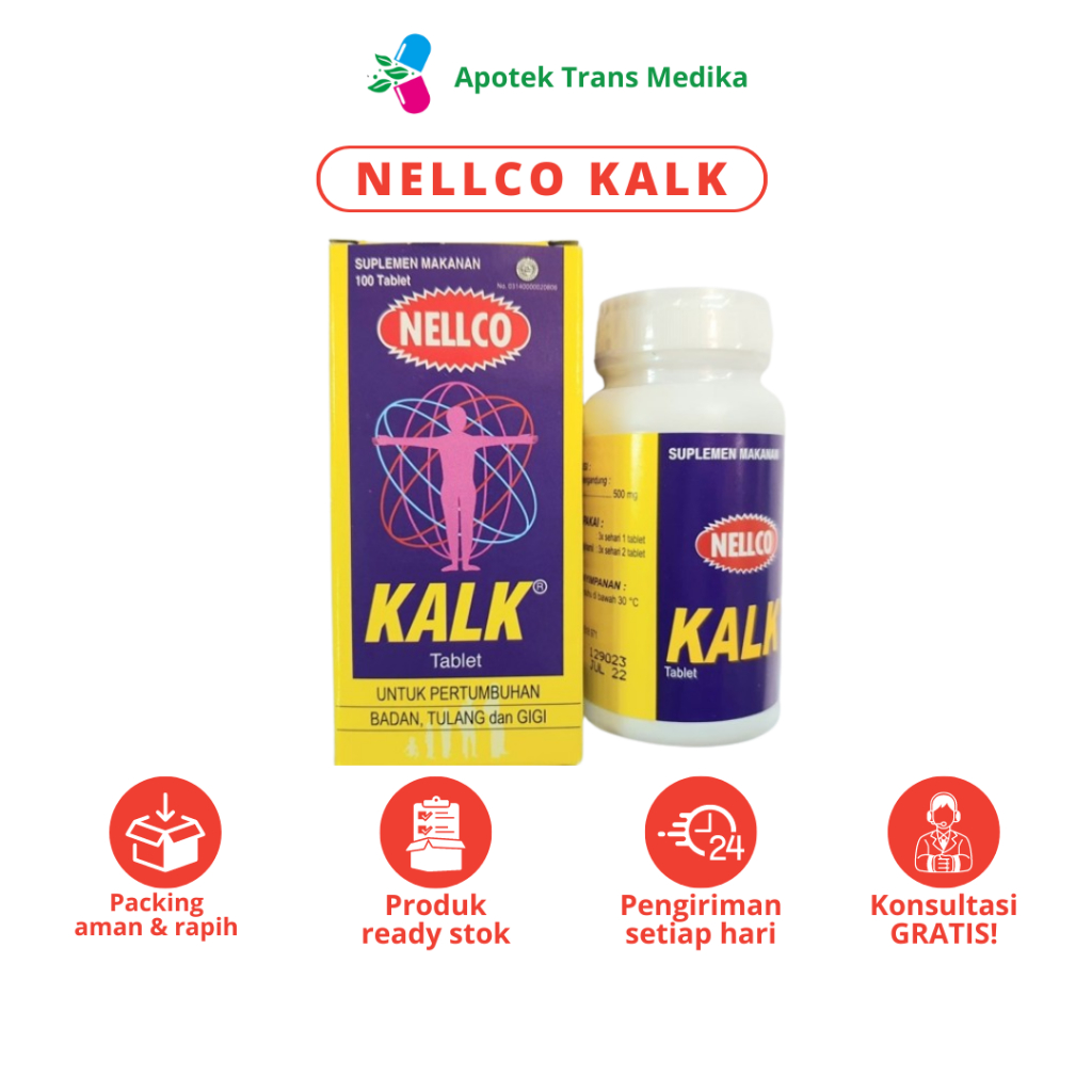 Kalk Nellco (per Botol)