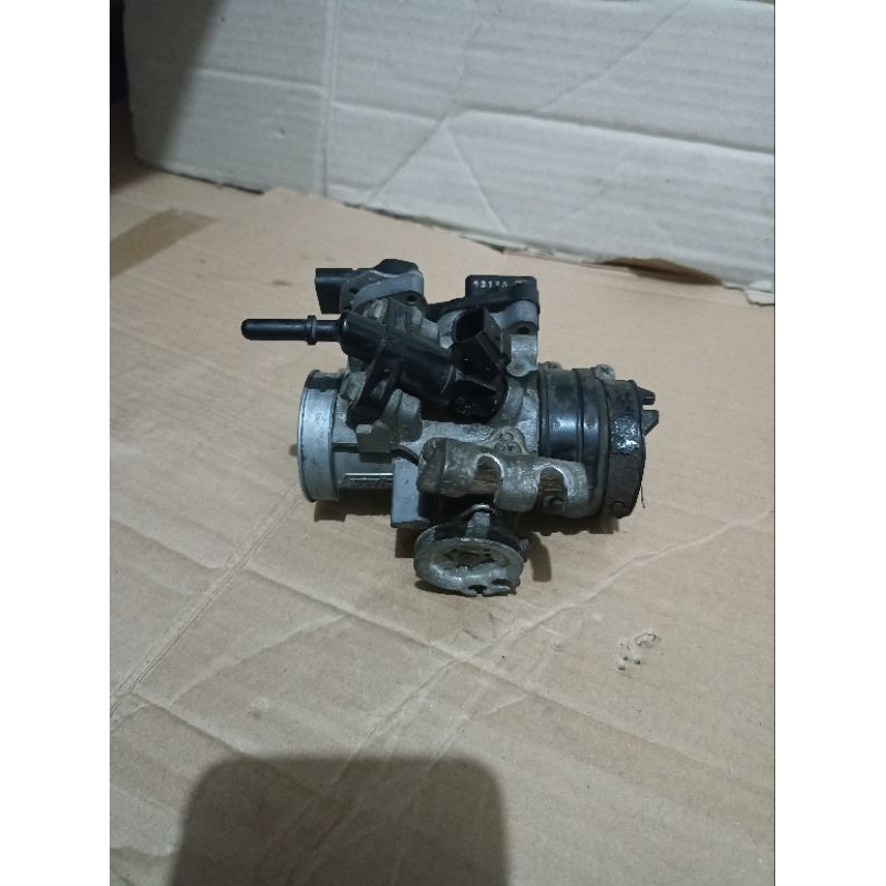 TB throttle body cbr 150 k45a Original Second, brikut Sensor dan injektor cbr 150r ori