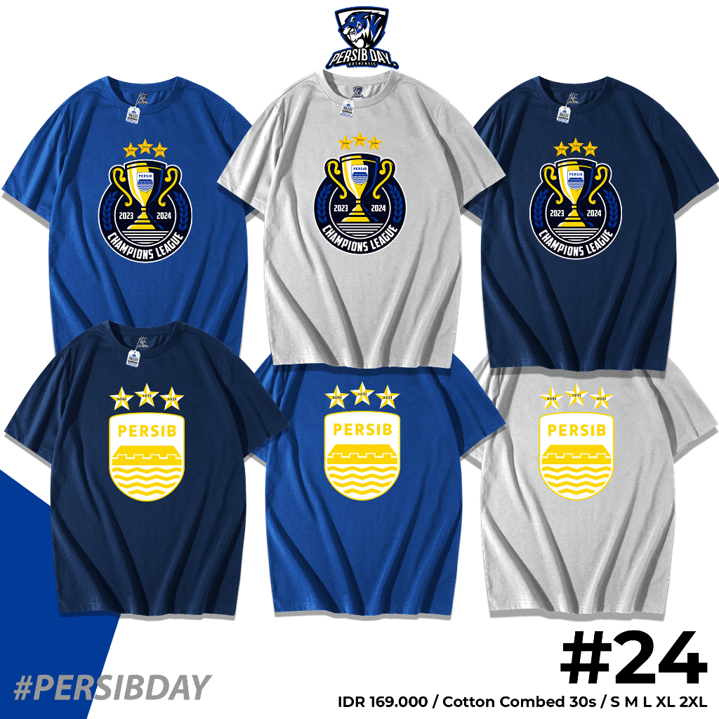 Kaos Suporter Persib Bandung Bobotoh Viking Baju #Juara