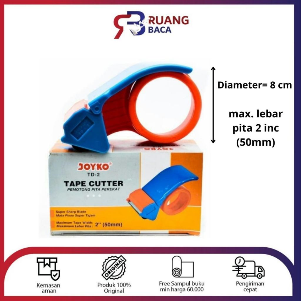 

TAPE CUTTER TD-2 2 PLASTIK JOYKO