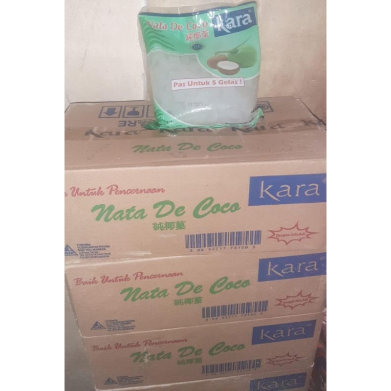 

NATA DE COCO KARA 1 DUS ISI 6 PCS X 1KG-KHUSUS INSTAN