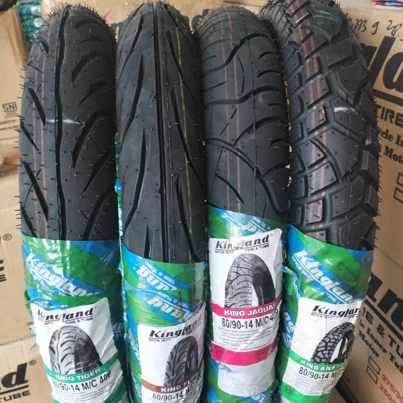 #Ban 80/90 14 tube type kingland (non tubeless)"