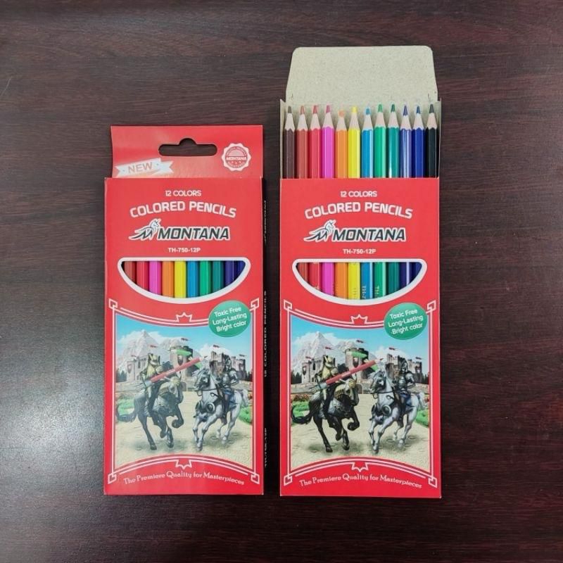 

Pensil 12 warna panjang MONTANA