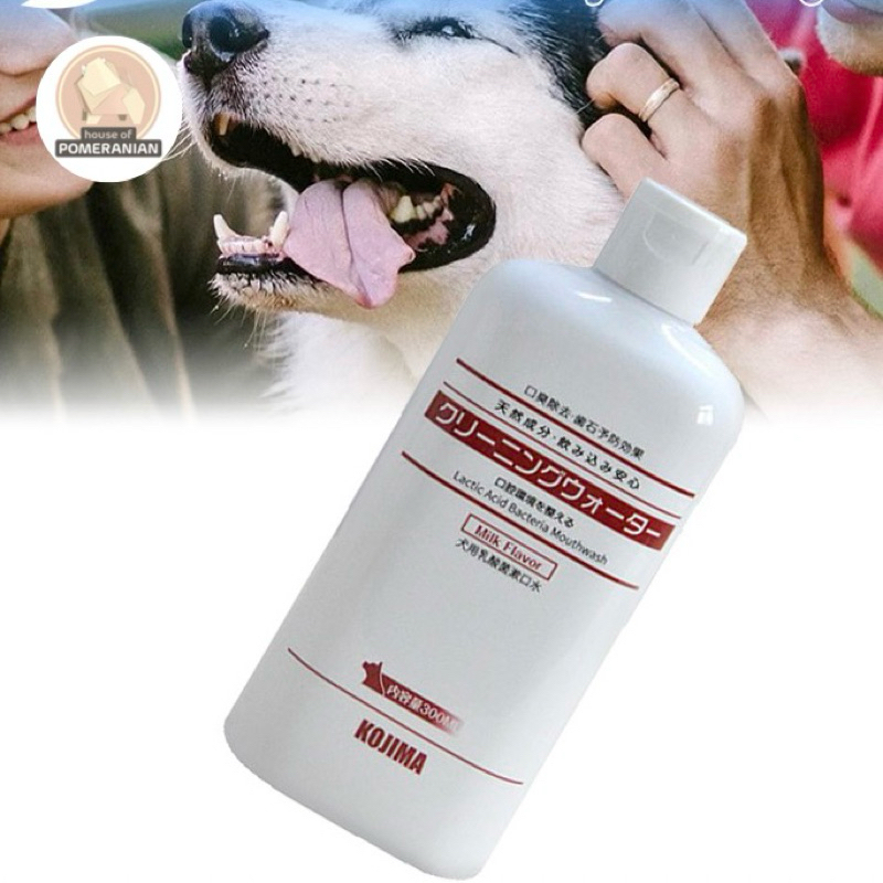 KOJIMA japan dog mouthwash dental water anjing penghilang bau mulut