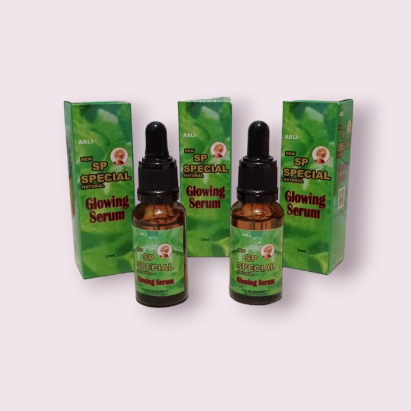 Serum Sp Hijau Spesial Glowing Serum 20Ml Bpom