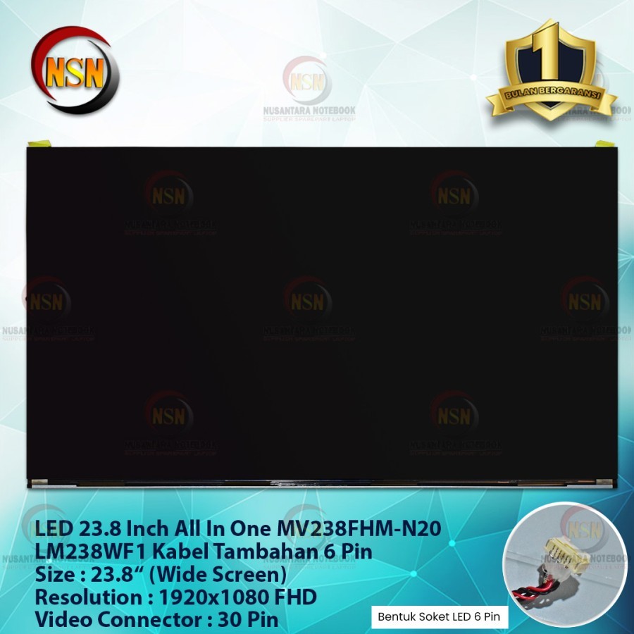 LED LCD PC All in One 23.8 inch MV238FHM-N10 MV238FHM-N60 MV238FHM-30 new