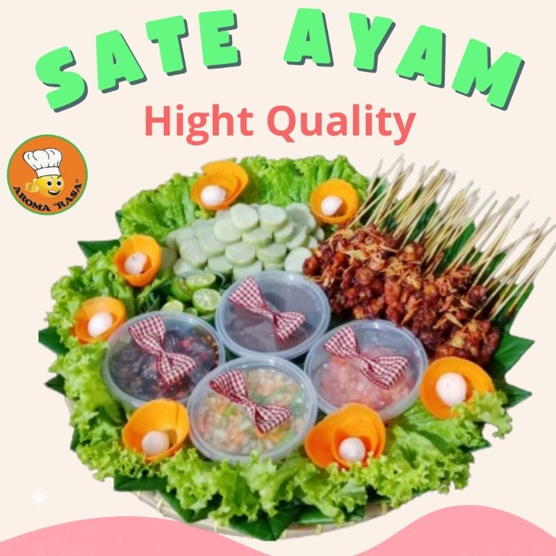 

Tumpeng sate/Tumpeng sate ayam/Sate tampah/Sate ayam 10 porsi