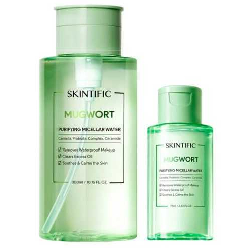 Skintific Mugwort Purifying Micellar Water Skintific Micellar Water Skintific Purifying Micellar Wat