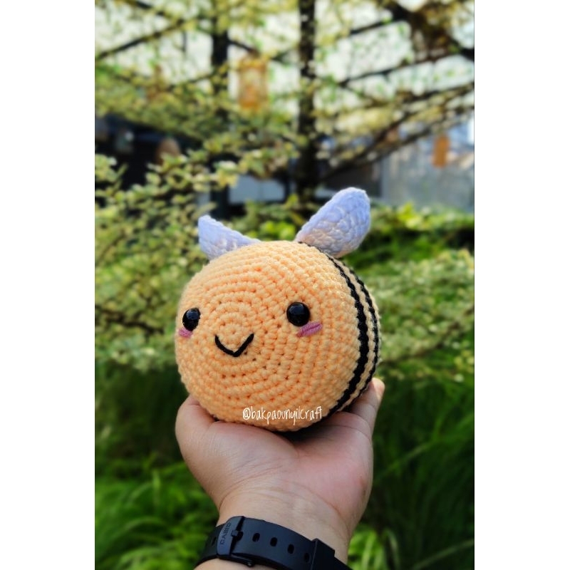 Boneka Rajut / Amigurumi Lebah / Bee