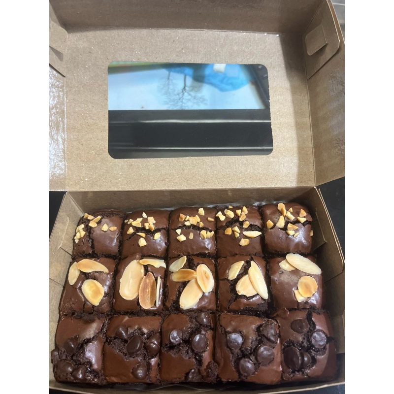 

Fudgy Brownies Half