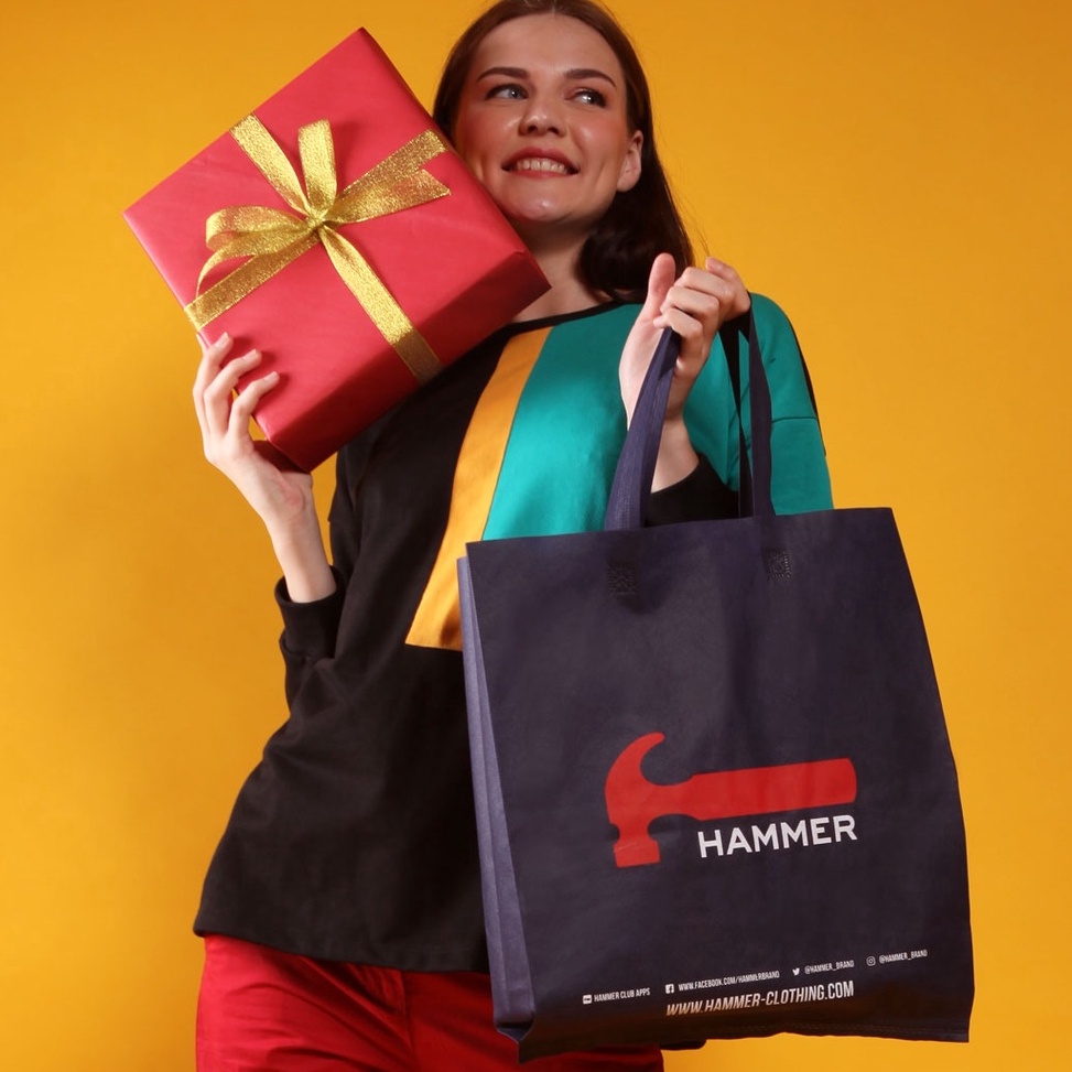 

Promo Meriah Hammer Goodie bag spunbond