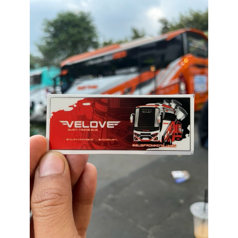 

stiker gusti trans embos isi 3pcs
