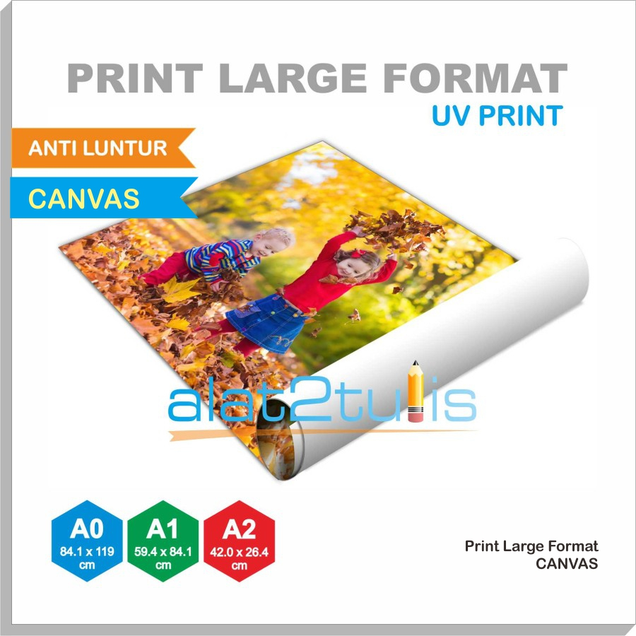 Cetak CANVAS Print Gambar Poster A0 A1 A2 warna | Besar anti luntur | Foto Kanvas / Canvas Photo Pri