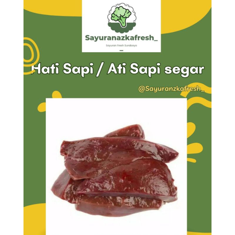 

Hati Sapi Segar [±250gr]