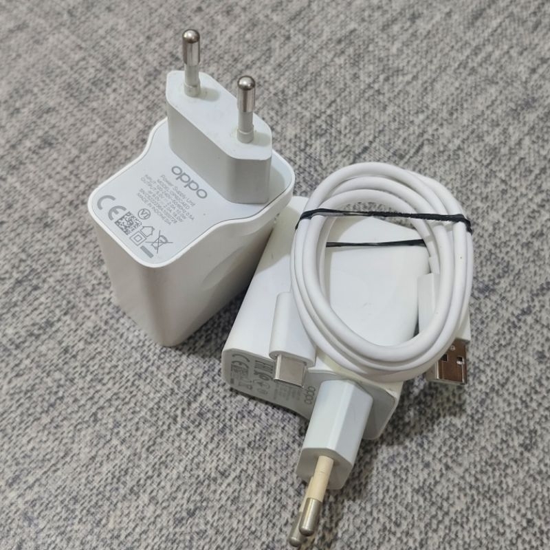 Charger OPPO Fast Charging 18w Asli original 100% bawaan hp