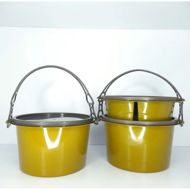 Rantang Susun Bulat Idola Gold Plastik Kitchenware Plastik Kitchenware Lauk