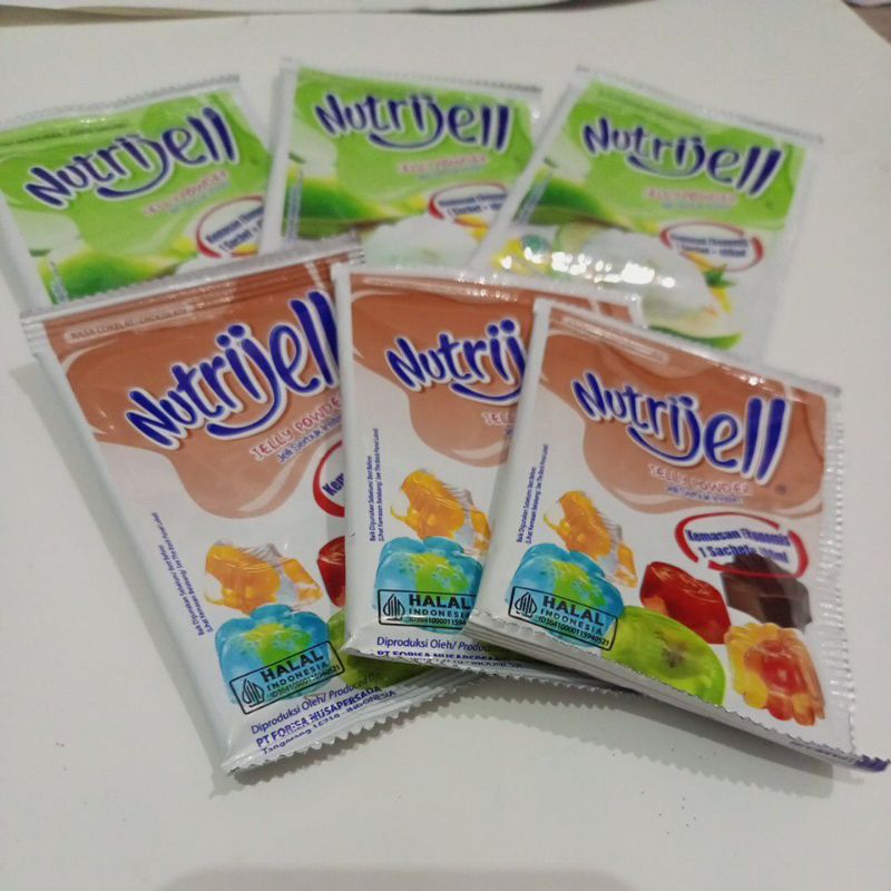 

NUTRIJELL Jelly Powder Jeli Serbuk Instan Cokelat Kelapa Muda