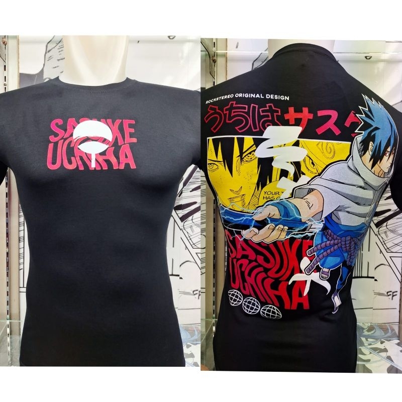 KAOS ANIME NARUTO / KAOS SASUKE UCHIHA / KAOS OBLONG / KAOS MANGA / KAOS ANIME / KAOS UCHIHA