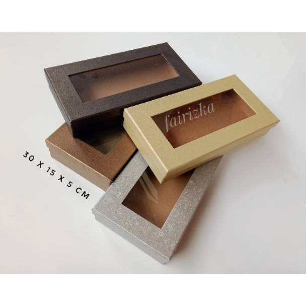 

Promo Keren Box Kotak Kado Standard Karton Hardboard Mika untuk Baju Gamis Mukena Hijab Seserahan Hampers bahan Karton Hardboard Tebal Lapis Wallpaper size 3x15x5cm BELI Min2Pcs