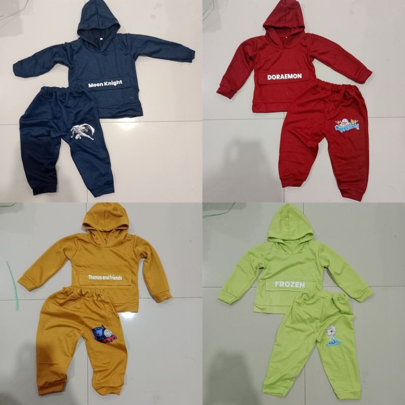 SETELAN HOODIE ANIME | HOODIE ANAK