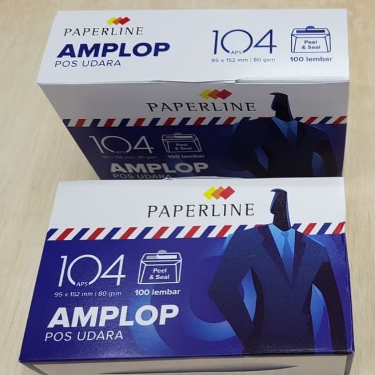 

Terupdate amplop putih no 14 airmail isi 1 pcs merk paperline