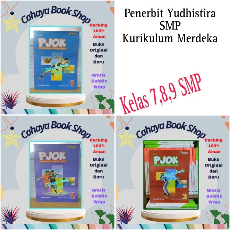 Buku PJOK  Kelas 7,8,9 SMP Kurikulum Merdeka Yudhistira