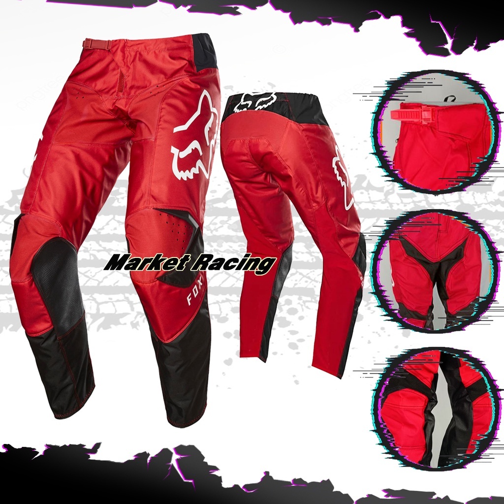 Celana pants Trail Motocross Cross Black Puti hitam Navy Blue Pakaian Cros Adventure Trabas Jersey J