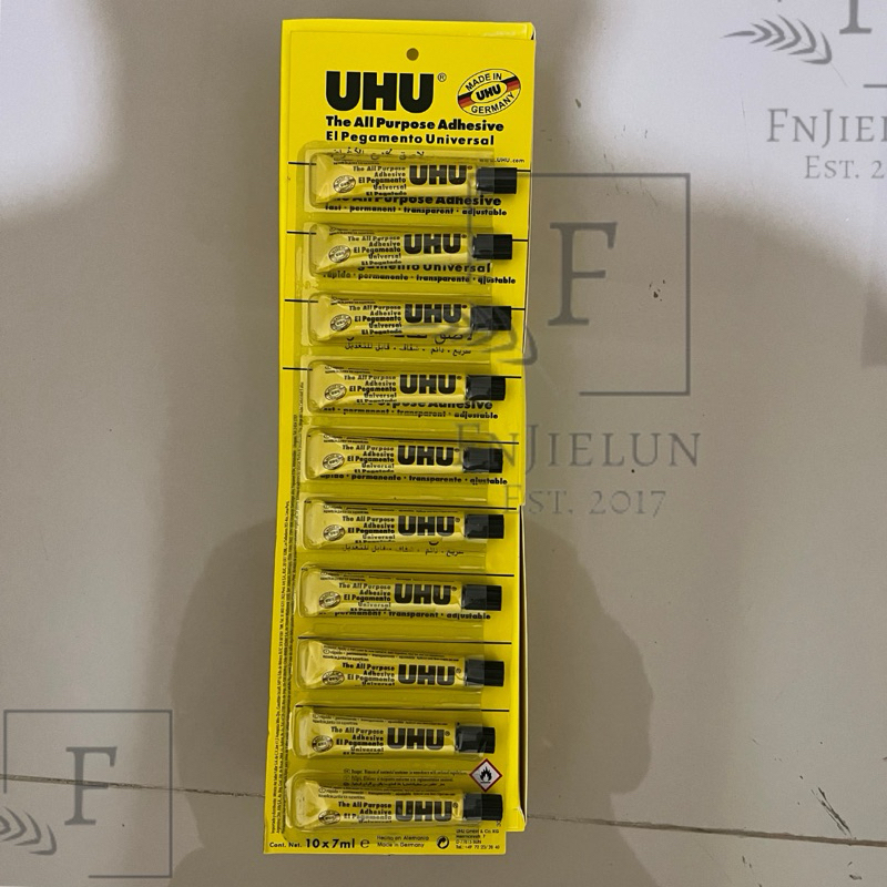 

[HARGA 1 PACK (10pcs)] Lem UHU Cair 7ml