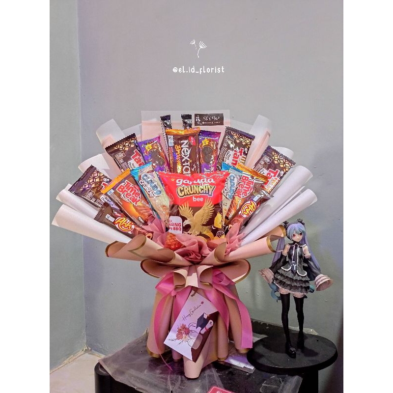 

El Florist | Bucket snack | Hadiah wisuda | Hadiah ulang tahun | Gift