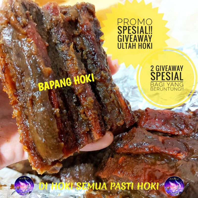 

Orderan Imlek 3 1/2kg Babi Panggang Bangka Hoki FLC