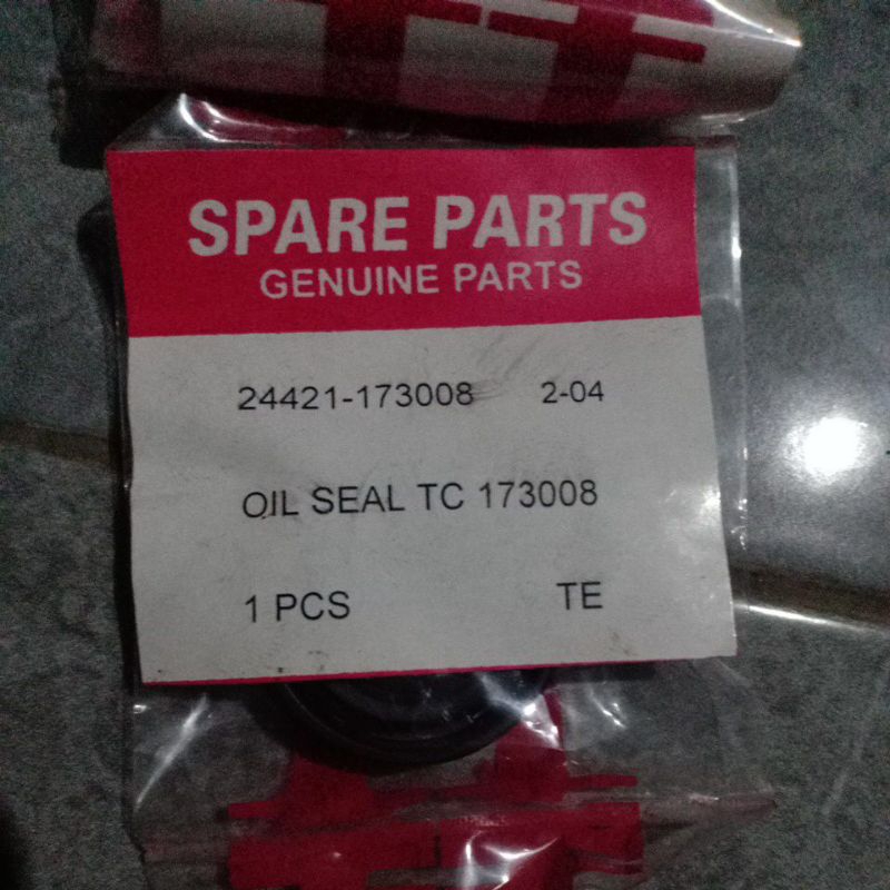 Oil seal 173007 As Atas NOK Asli Jepang Gardan Cultivator Te550ex Yanmar