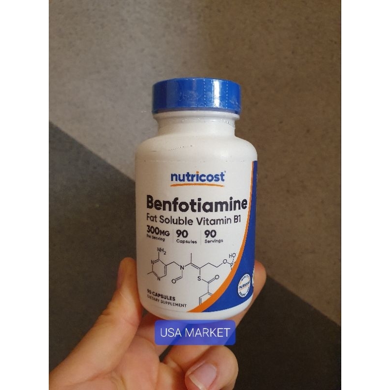 Nutricost Vitamin B1 Benfotiamine 300 mg 90 capsules