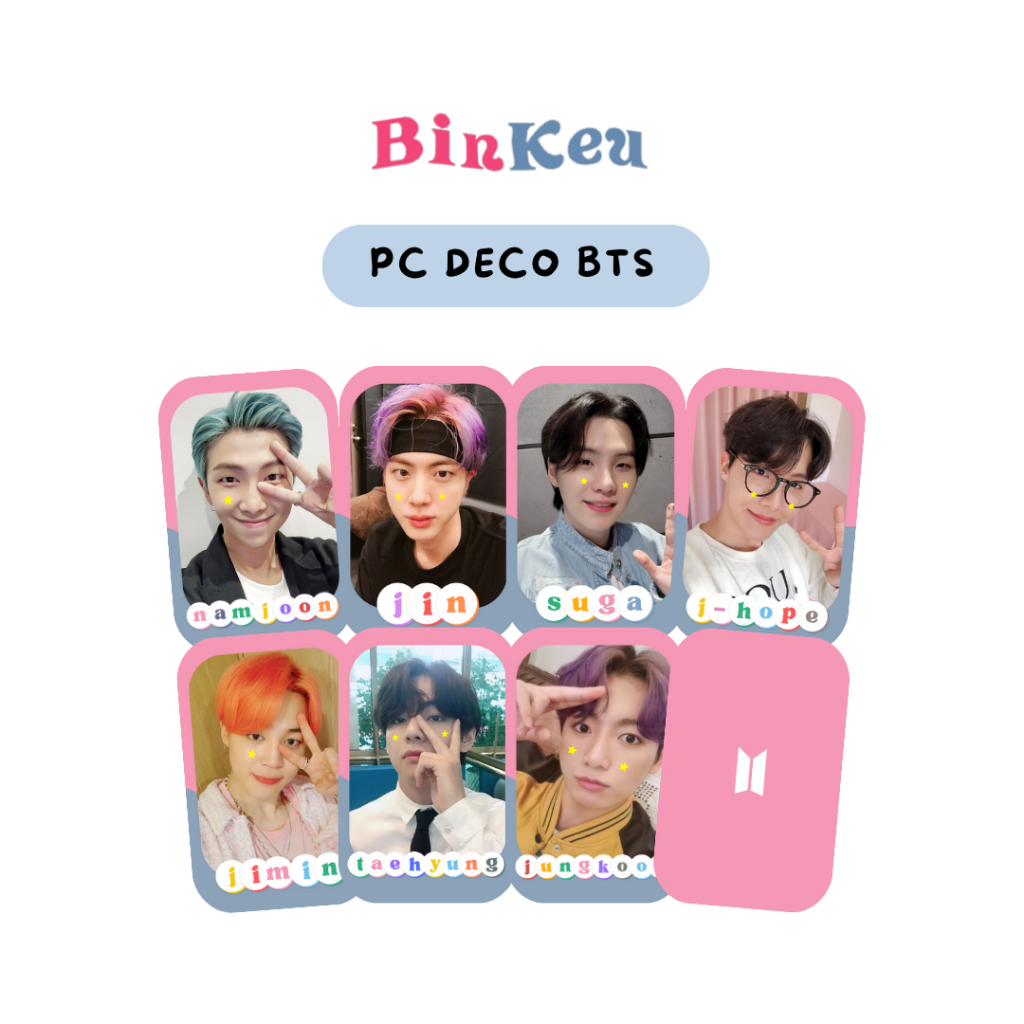 PC Deco BTS / Photocard Deco BTS