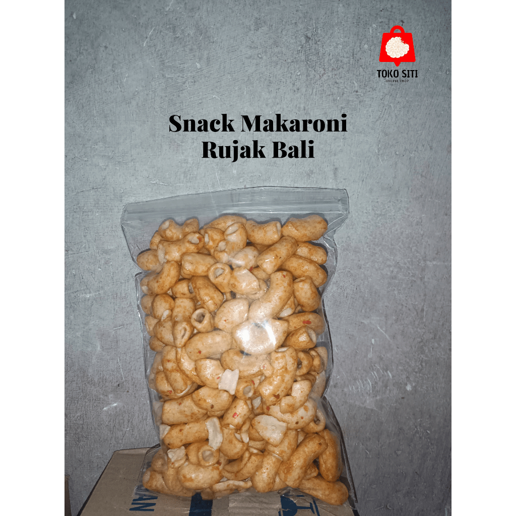 

MAKARONI RUJAK BALI | MAKARONI PEDAS | MAKARONI RASA RUJAK 150 Gram | -- TOKO SITI