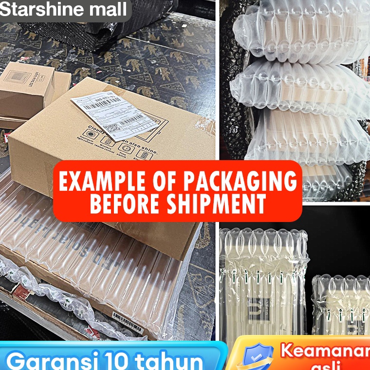

Pasti Bisaa Starshine mallKolom gelembung Garansi 1 tahun tahan tekanan super kemasan lebih aman tidak perlu khawatir dengan risiko belanja