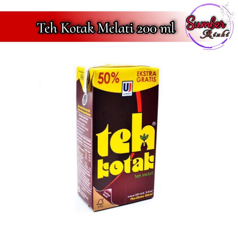 

Teh Kotak Melati 200ml Ultra Jaya