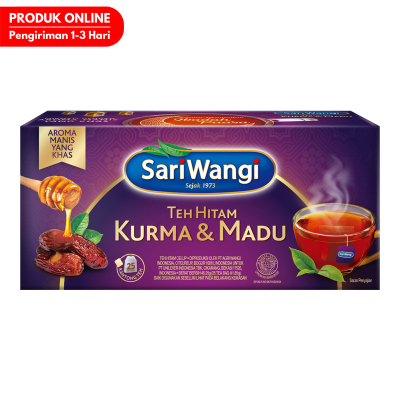 

SariWangi Teh Celup Hitam Kurma & Madu 25 pcs