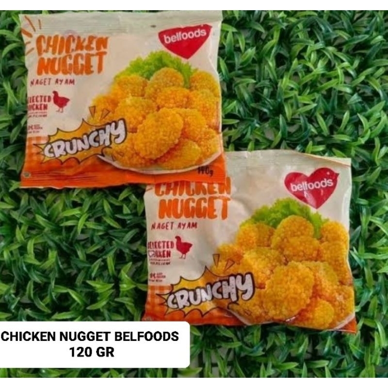 

CHICKEN NUGGET BELFOODS CRUNCHY 120 GR