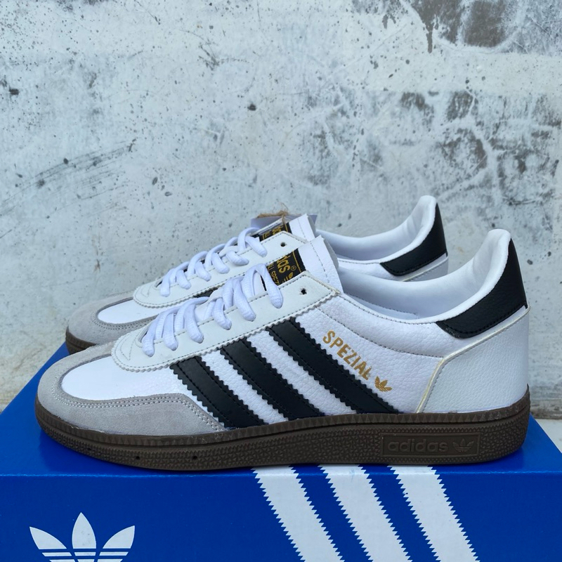 Sepatu sneakers casual pria wanita ad*das SPEZIAL WHITE BLACK GUM