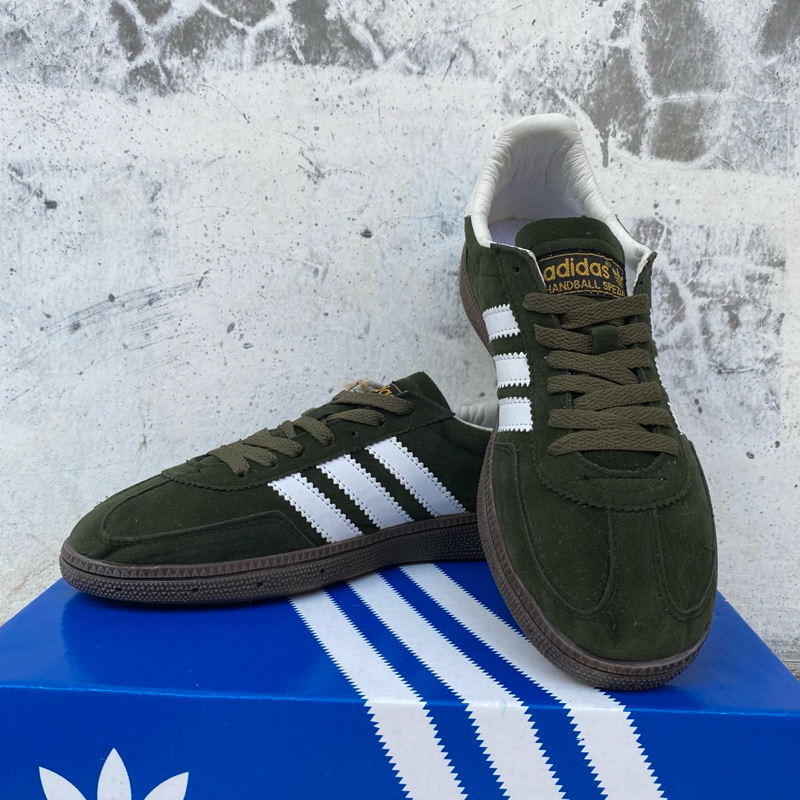 Sepatu sneakers casual ad*das SPEZIAL HIJAU ARMY