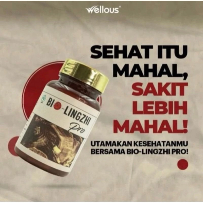 

Bio Lingzhi Pro 100% Original Asli By Wellouss