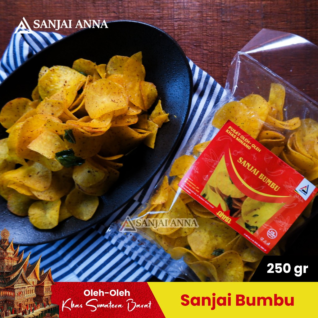 

SANJAI ANNA/KERIPIK SANJAI BUMBU KUNING/SANJAI BUMBU 250 GR