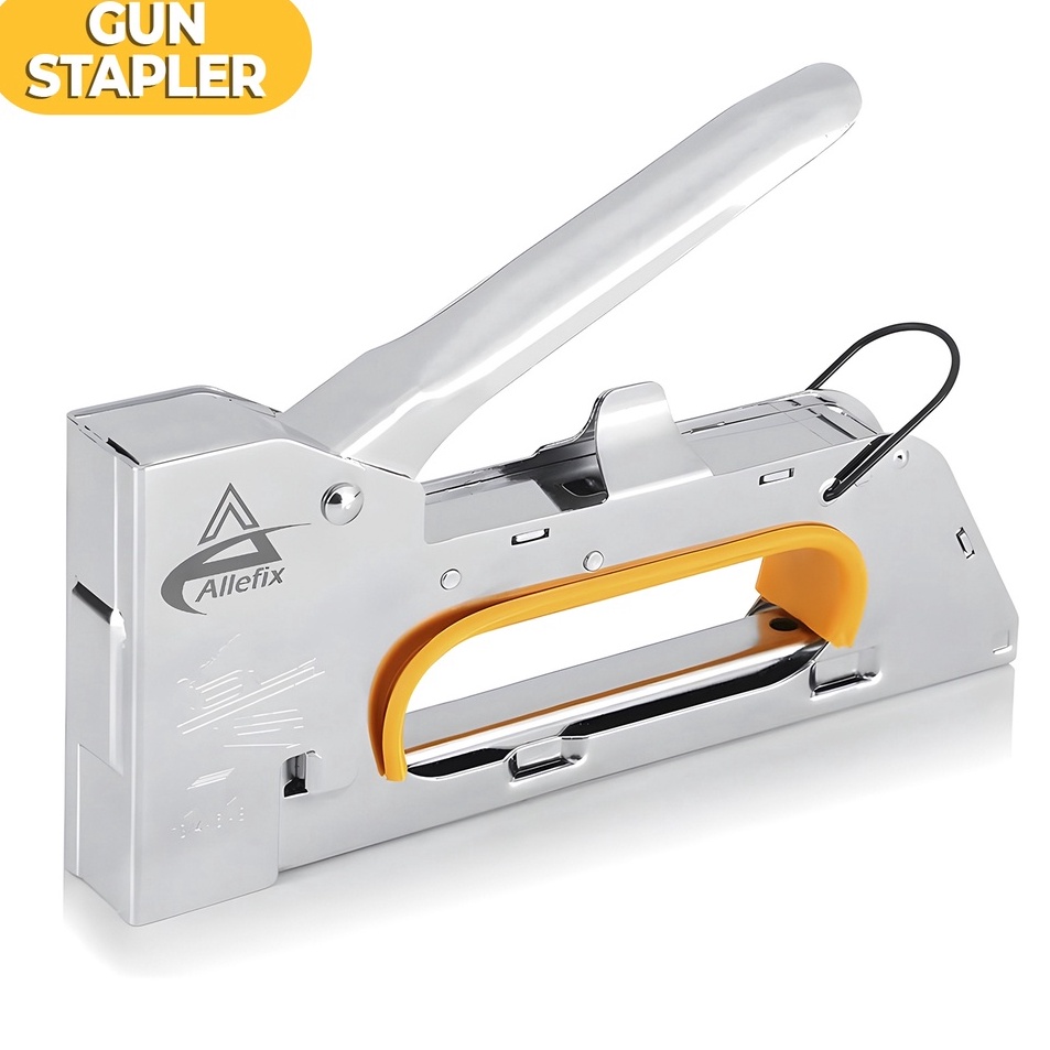 

Terbatas Allefix Staples Tembak Gun Tacker Stapler Staples Perekat Powerfull 65446566